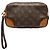 Clutch Louis Vuitton Monogram Marly Dragonne PM Marrone