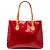Borsa Tote Brentwood Monogram Vernis rossa Louis Vuitton Rosso