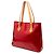 Borsa Tote Brentwood Monogram Vernis rossa Louis Vuitton Rosso - vista 2