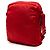 Borsa a tracolla Prada Tessuto con zip rossa Rosso - vista 2