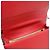 Borsa a tracolla Chanel Medium Boy Flap in agnello trapuntato Chevron e Diamond rosso - vista 4