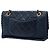 Borsa a tracolla Chanel Medium Quilted Iridescent Calfskin Happy Stitch Flap Blu - vista 2
