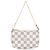 Bolsa de mão Mini Pochette Accessoires em Damier Azur branco Louis Vuitton