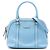 Borsa blu Gucci Mini Microguccissima Dome Satchel