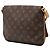 Borsa a tracolla Louis Vuitton Monogram Musette Tango con tracolla corta marrone - vista 2