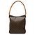 Borsa a tracolla Louis Vuitton Monogram Looping GM marrone