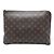 Clutch Louis Vuitton Monogram Etui Voyage MM Marrone