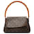 Borsa a tracolla Louis Vuitton Monogram Mini Looping marrone