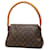 Borsa a tracolla Louis Vuitton Monogram Mini Looping marrone - vista 2