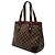 Borsa Tote Louis Vuitton Damier Ebene Hampstead PM marrone - vista 2