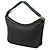 Borsa a tracolla Gucci in denim nero con banda Web - vista 2