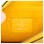 Pouch Louis Vuitton Epi Neverfull Giallo - vista 5