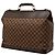 Borsa da viaggio Louis Vuitton Damier Ebene West End PM marrone - vista 2