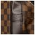 Borsa da viaggio Louis Vuitton Damier Ebene West End PM marrone - vista 5
