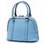 Borsa blu Gucci Mini Microguccissima Dome Satchel - vista 2
