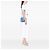 Borsa blu Gucci Mini Microguccissima Dome Satchel - vista 6