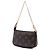 Bolsa Louis Vuitton Monogram Mini Pochette Accessoires marrom - vista 2