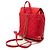 Zaino Chanel Quilted Caviar CC Filigree Rosso - vista 2