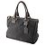 Borsa Satchel Prada Tessuto Canapa Logo nera Nero - vista 2