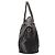 Borsa Satchel Prada Tessuto Canapa Logo nera Nero - vista 4