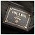 Borsa Satchel Prada Tessuto Canapa Logo nera Nero - vista 7