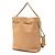 Chanel Borsa a secchiello On My Shoulder in pelle di vitello trapuntata Large CC beige - vista 2