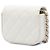 Clutch Chanel Mini Caviar Trapuntata Bianca con Tracolla a Catena Bianco - vista 2