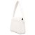 Borsa a tracolla Chanel CC in caviar trapuntato bianco - vista 2