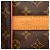 Borsa da viaggio marrone Louis Vuitton Monogram Keepall Bandouliere 60 - vista 5