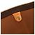 Borsa da viaggio marrone Louis Vuitton Monogram Keepall Bandouliere 60 - vista 7