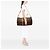 Borsa da viaggio marrone Louis Vuitton Monogram Keepall Bandouliere 60 - vista 9