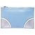 Clutch Prada Tricolor Saffiano blu