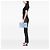 Clutch Prada Tricolor Saffiano blu - vista 6