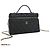 Mini Vanity Case Chanel Black CC Quilted Caviar Slim con borsa a tracolla con catena Nero - vista 8