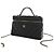 Mini Vanity Case Chanel Black CC Quilted Caviar Slim con borsa a tracolla con catena Nero - vista 9
