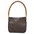 Borsa a tracolla Louis Vuitton Monogram Looping MM marrone