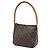Borsa a tracolla Louis Vuitton Monogram Looping MM marrone - vista 2