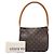 Borsa a tracolla Louis Vuitton Monogram Looping MM marrone - vista 6