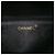 Borsa a tracolla Chanel in scamosciato trapuntato con nappa nera Nero - vista 5