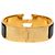 Bracciale Hermès Wide Enamel Clic Clac H PM nero - vista 3