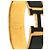 Bracciale Hermès Wide Enamel Clic Clac H PM nero - vista 4