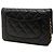 Wallet On Chain Borsa a tracolla Chanel CC Quilted Caviar nera con catena Nero - vista 2