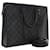 Borsa orizzontale Louis Vuitton Monogram Eclipse nera con cerniera Nero - vista 2