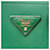 Borsa Double Saffiano Cuir Medium Verde Prada - vista 5