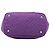 Borsa Tote con catena Prada Impuntu Tessuto viola Porpora - vista 3