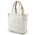 Weißer Prada Canapa Canvas Tote - Ansicht 2