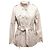 Cream Max Mara Wool-Blend Double-Breasted Coat Size US M Beige - view 2