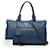 Borsa blu Prada Vitello Phenix Zip Top Satchel - vista 6