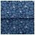 Sciarpa in seta 90 Hermès blu con fiori e farfalle - vista 3