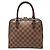Borsa Louis Vuitton Damier Ebene Brera Marrone